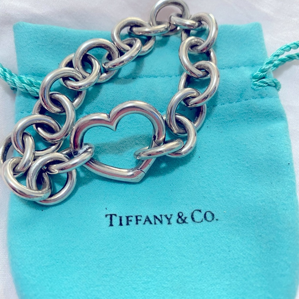 Tiffany and Co. Heart Clasp Bracelet
